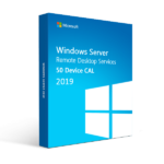 Windows Server 2019 RDS 50 Device CAL Digital License